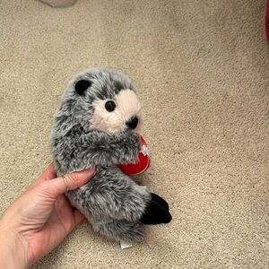 Gray and Black Plush Otter by Douglas